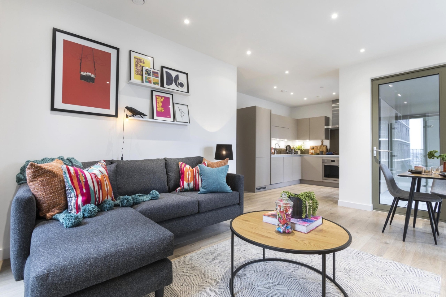The same apartment after a Gallions Reach cleaner has been